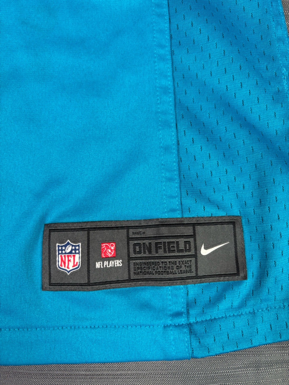 Nike Carolina Panthers Cam Newton #1 Jersey Women’s M Blue NFL On Field - Picture 3 of 8